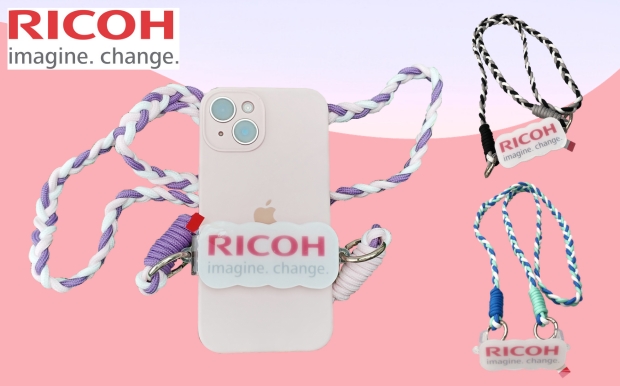 Ricoh Hong Kong Limited-訂製手機背夾掛繩