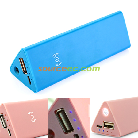 禮品訂造LED糖果色移動電源紀念品