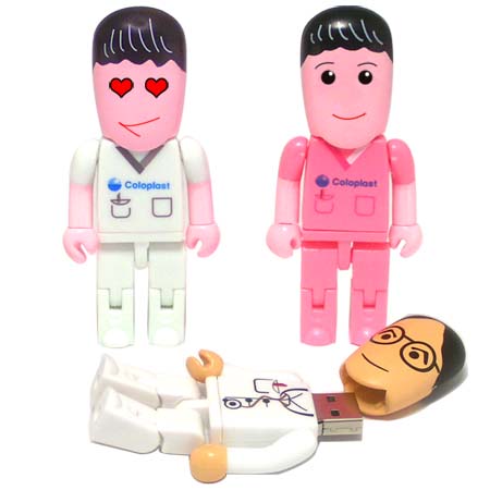 禮品訂造機器人USB手指紀念品