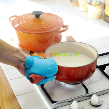 禮品訂造卡通微波爐隔熱手套紀念品
