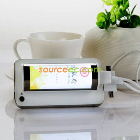 禮品訂造廣告發光移動電源紀念品