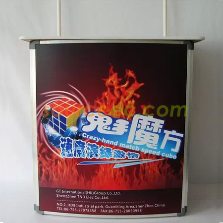 禮品訂造鋁合金促銷台紀念品