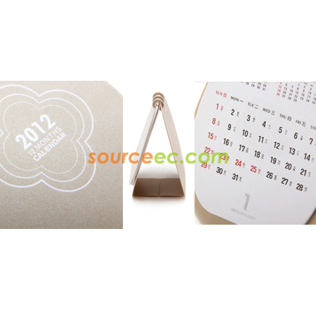 禮品訂造簡約風格月曆紀念品