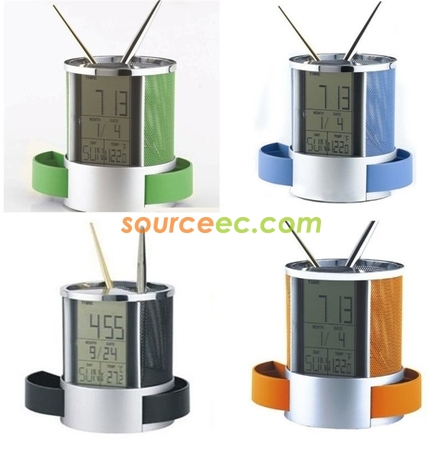 禮品訂造萬年曆筆筒紀念品