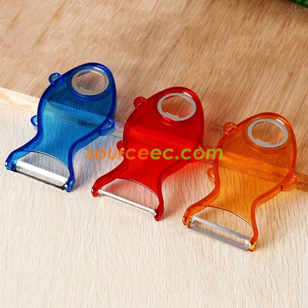 魚兒二合一削皮器開瓶器
