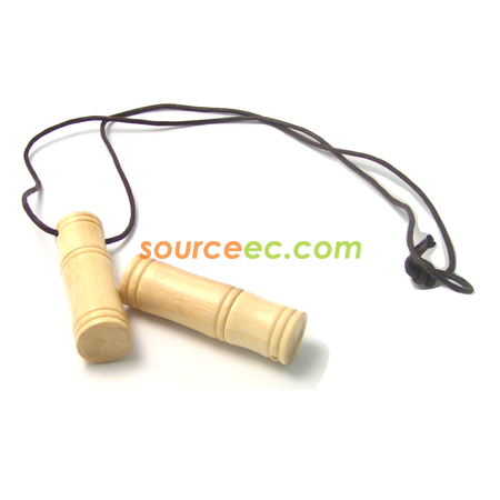 禮品訂造環保竹USB手指紀念品