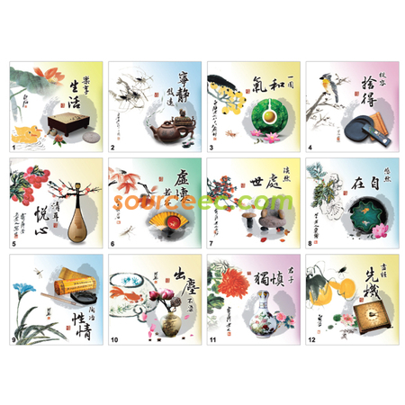 禮品訂造座檯月曆紀念品