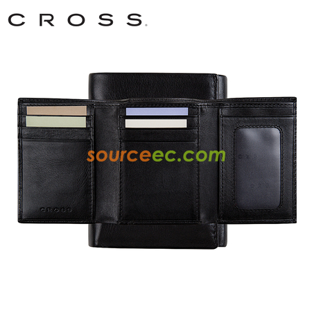 禮品訂造Cross 皮製三折式銀包紀念品