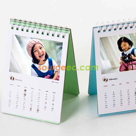 禮品訂造相片檯曆紀念品