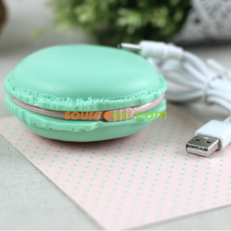 禮品訂造USB馬卡龍暖手寶紀念品