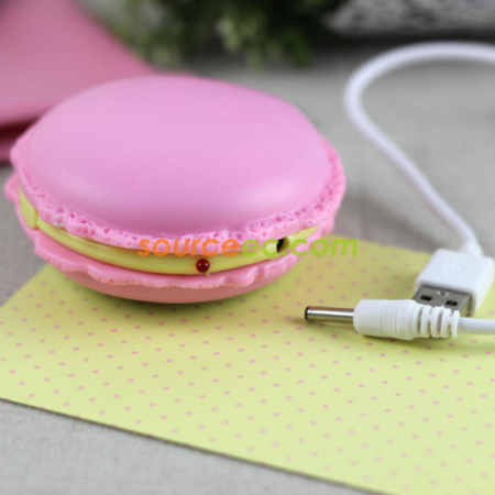 禮品訂造USB馬卡龍暖手寶紀念品
