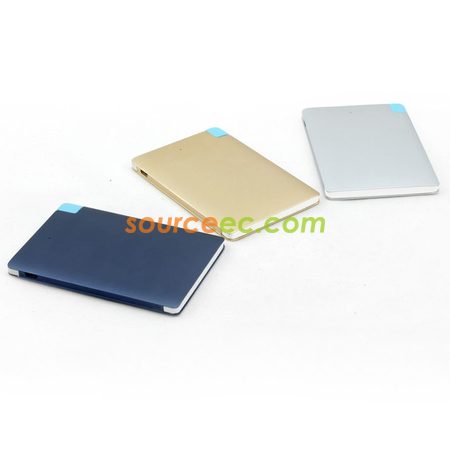 禮品訂造金屬超薄移動充電器紀念品