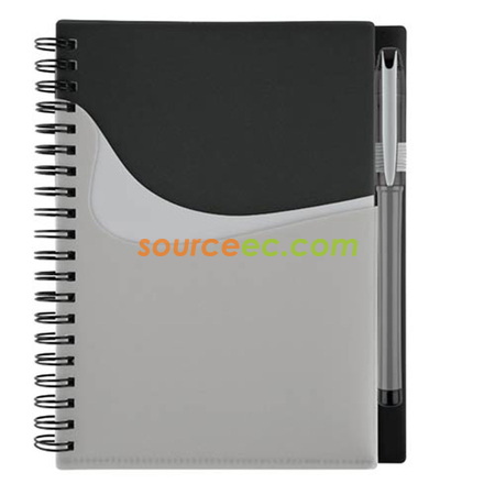 禮品訂造帶筆便攜記事簿紀念品