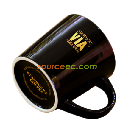 禮品訂造400ML陶瓷廣告杯紀念品