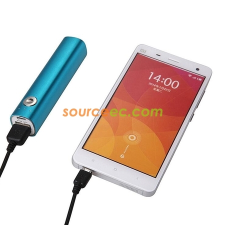 禮品訂造迷你金屬移動充電器紀念品