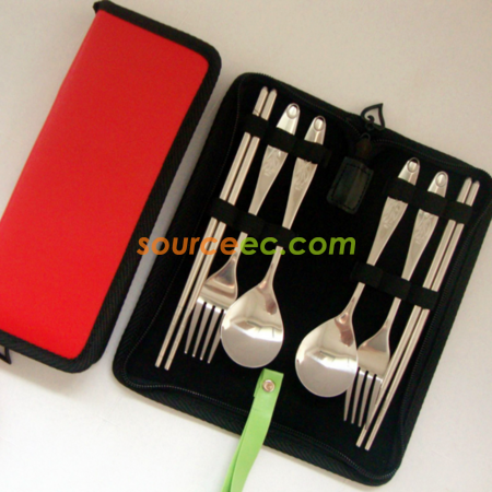 禮品訂造折疊餐具套裝紀念品
