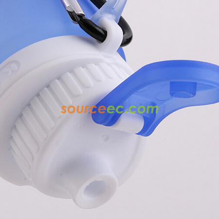 禮品訂造320ML矽膠運動水壺紀念品