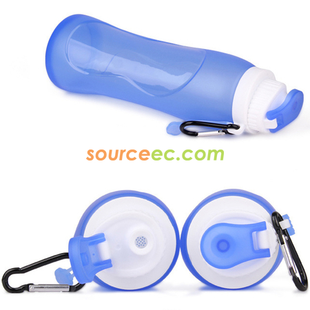 禮品訂造500ML矽膠運動水壺紀念品