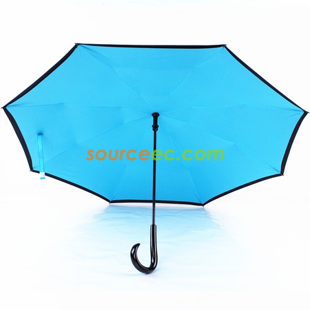 禮品訂造雙層反向廣告傘紀念品