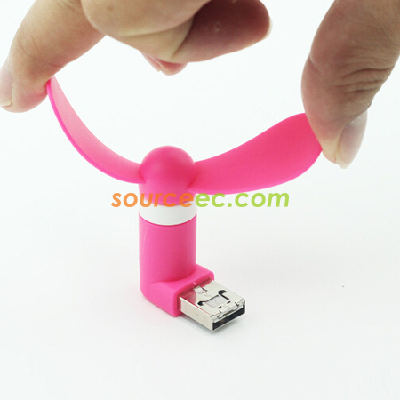 禮品訂造迷你手機風扇紀念品
