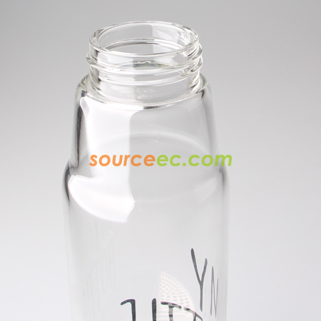 禮品訂造420ML時尚隔熱便攜玻璃樽紀念品