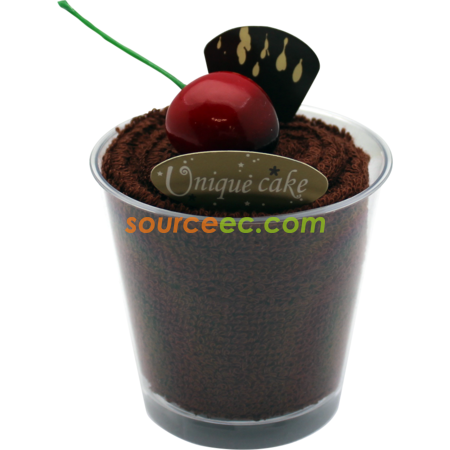 禮品訂造創意蛋糕毛巾紀念品