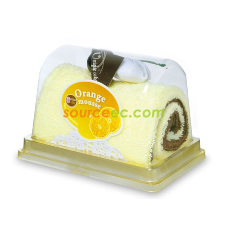 禮品訂造創意蛋糕毛巾/兩入紀念品