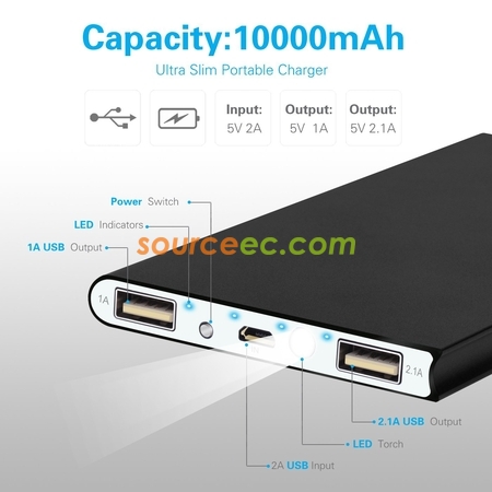 禮品訂造大容量移動電源紀念品