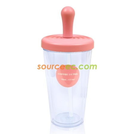 禮品訂造水滴密封吸管杯紀念品