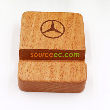 禮品訂造木質手機支架紀念品