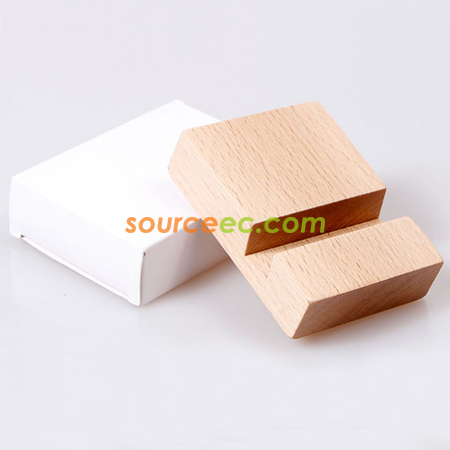 禮品訂造木質手機支架紀念品