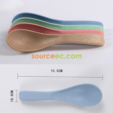 禮品訂造麥稈湯匙（4隻裝）紀念品