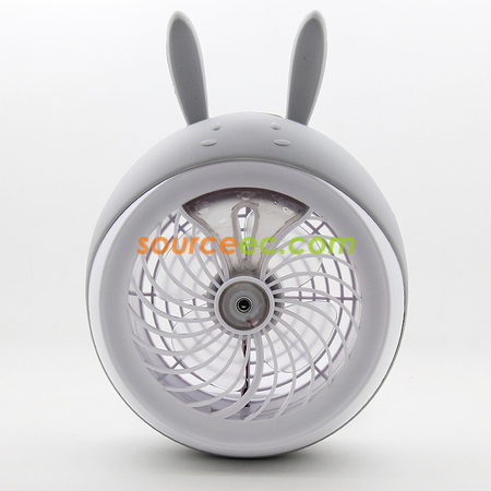 禮品訂造創意USB充電加濕風扇紀念品