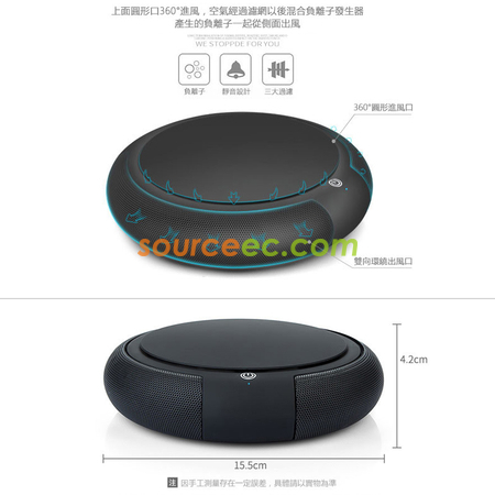 禮品訂造車載空氣淨化器紀念品