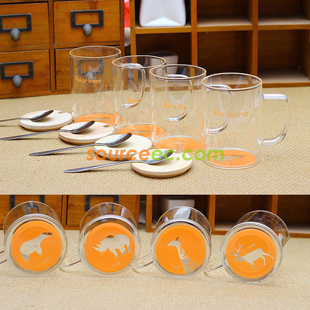 禮品訂造玻璃廣告杯紀念品