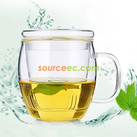 玻璃花茶杯