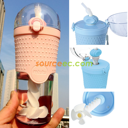 禮品訂造攪拌吸管水樽紀念品