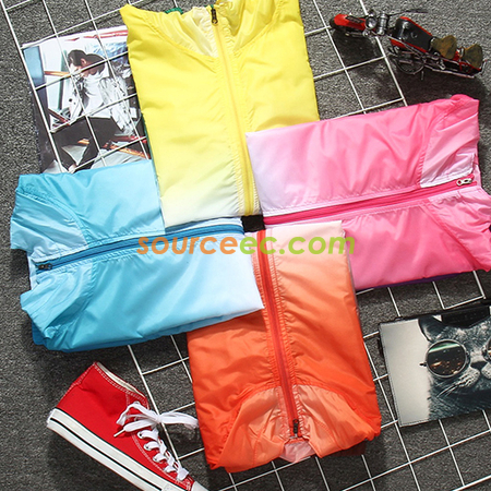 禮品訂造防紫外線快乾透氣風衣紀念品
