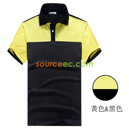 禮品訂造翻領撞色Polo班衫紀念品