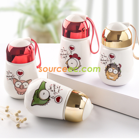 禮品訂造330ML企鵝水杯紀念品