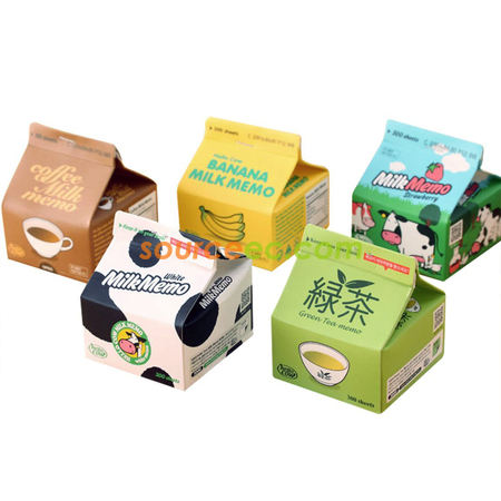 禮品訂造牛奶盒便簽簿紀念品