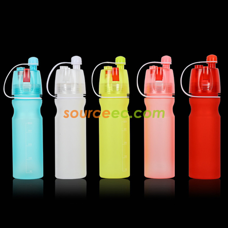 禮品訂造600ML噴水運動水壺紀念品