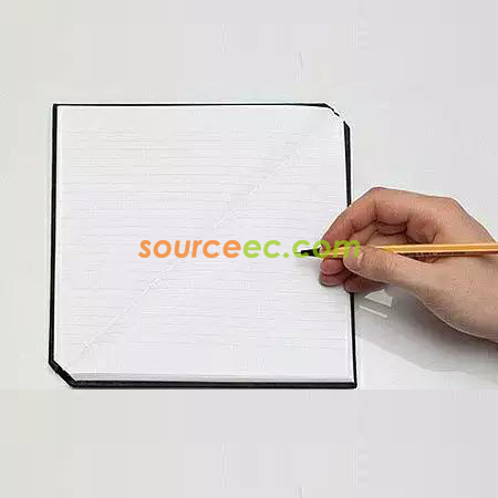 禮品訂造三角形筆記本紀念品