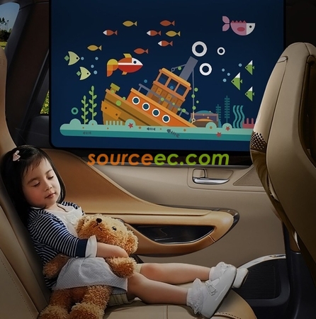 磁吸車用窗簾