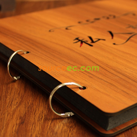 禮品訂造木質粘貼式相冊紀念品