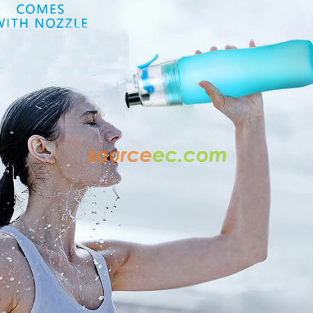 禮品訂造700ML噴水水壺紀念品