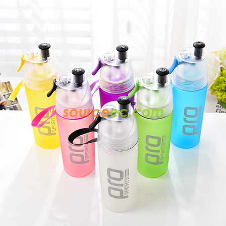 禮品訂造600ML噴水水壺紀念品