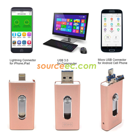 禮品訂造OTG雙用金屬USB手指紀念品