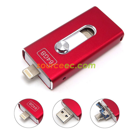 禮品訂造OTG雙用金屬USB手指紀念品