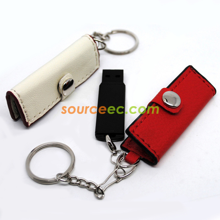 禮品訂造皮製USB手指紀念品